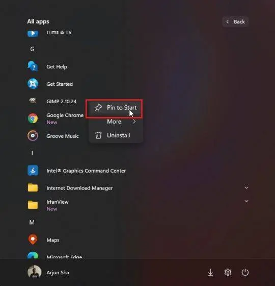 Win11怎么自定義開始菜單