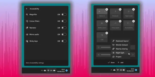 自定義Windows11快速設(shè)置菜單