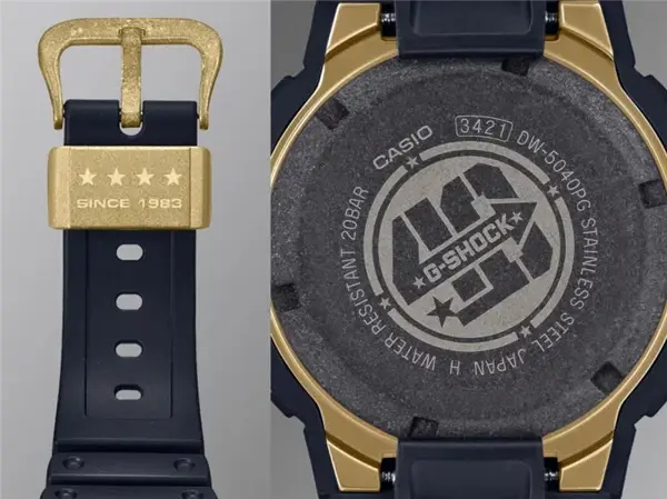 卡西欧推出G-SHOCK 40周年纪念款手表：不锈钢热结晶工艺打造