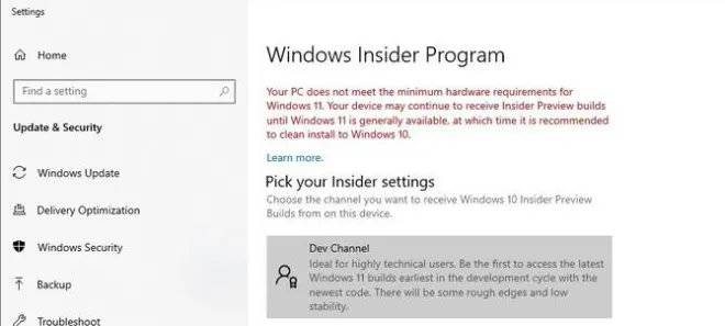 Win11硬件不符合標準如何照樣升級Win11?Win11硬件不合標準升級Win11方法