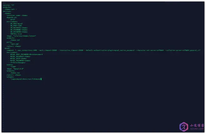 【實用的開源項目】使用云服務器部署Chemex - 新建docker-compose.yaml文件 【實用的開源項目】使用云服務器部署Chemex - 新建docker-compose.yaml文件