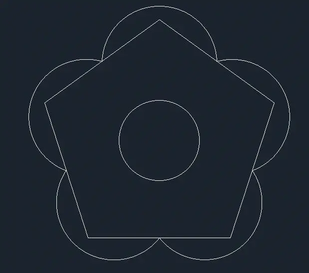 如何使用Auto CAD 2018繪制花朵